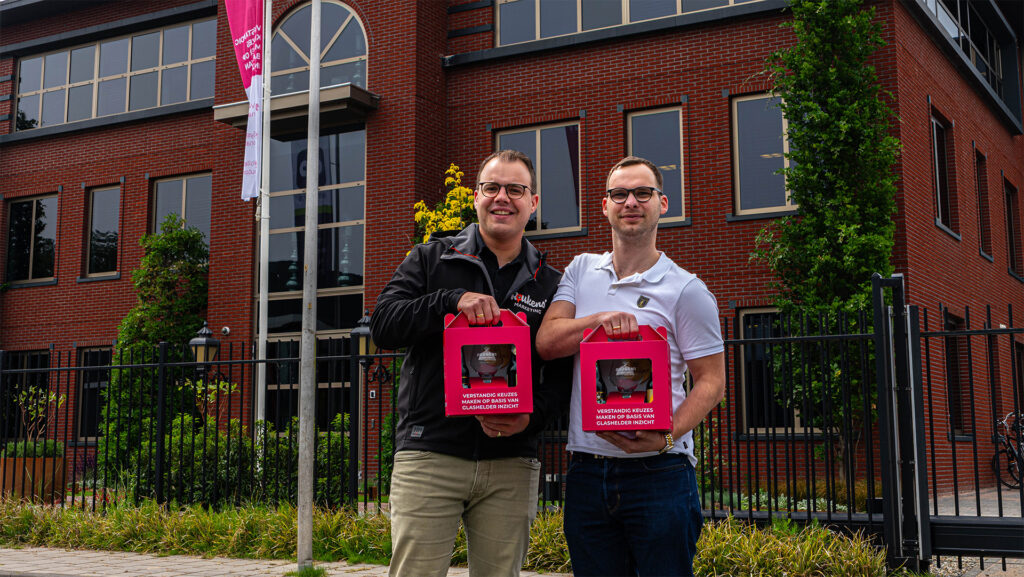 Maatwerk geschenkset in Progent-huisstijl