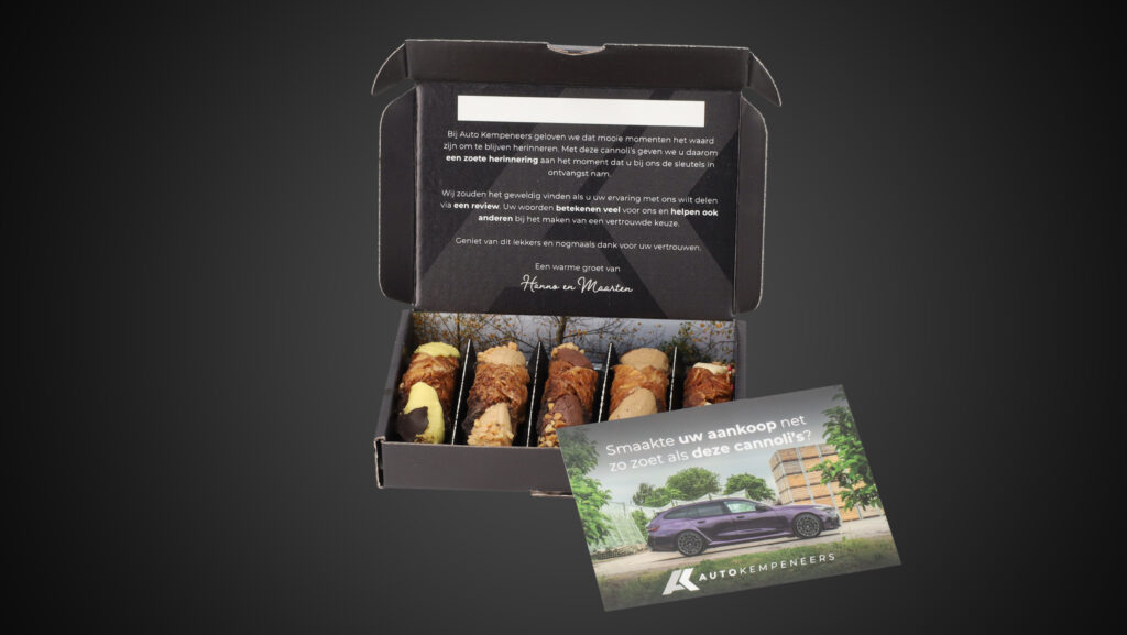 Een creatief reviewpakket voor Auto Kempeneers
