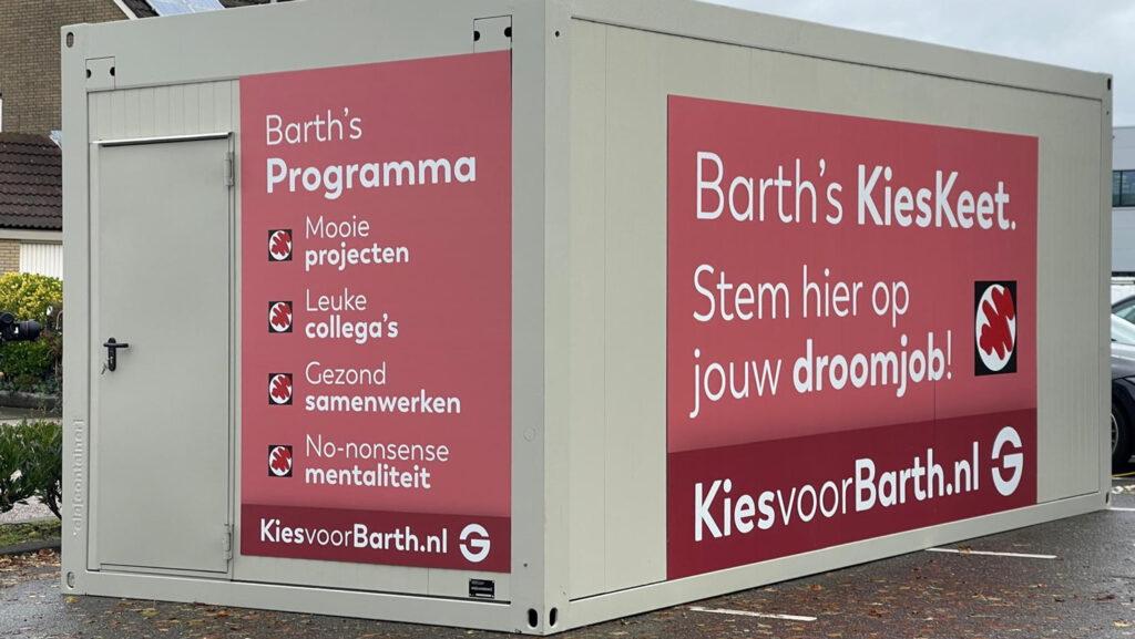 Campagne ‘Kies voor Barth’ voor Barth Installatiegroep